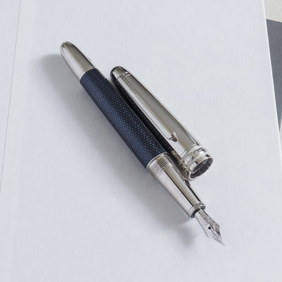 Montblanc Meisterstück Solitaire Blue Hour Doué Classique Fountain Pen