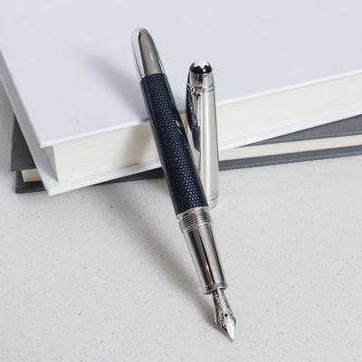 Montblanc Meisterstück Solitaire Blue Hour Doué Classique Fountain Pen