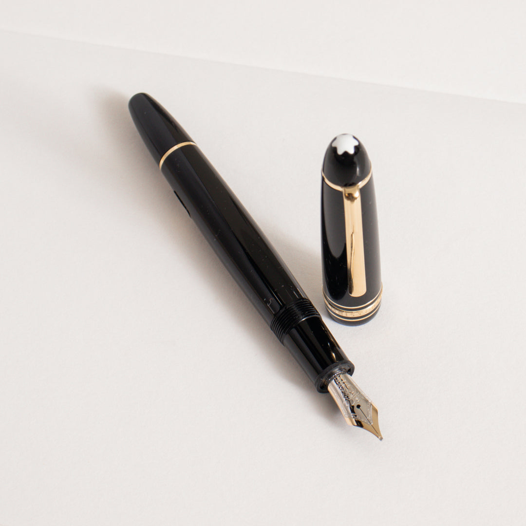 Montblanc MeisterstΓΌck 146 Gold Coated LeGrand Fountain Pen β Truphae