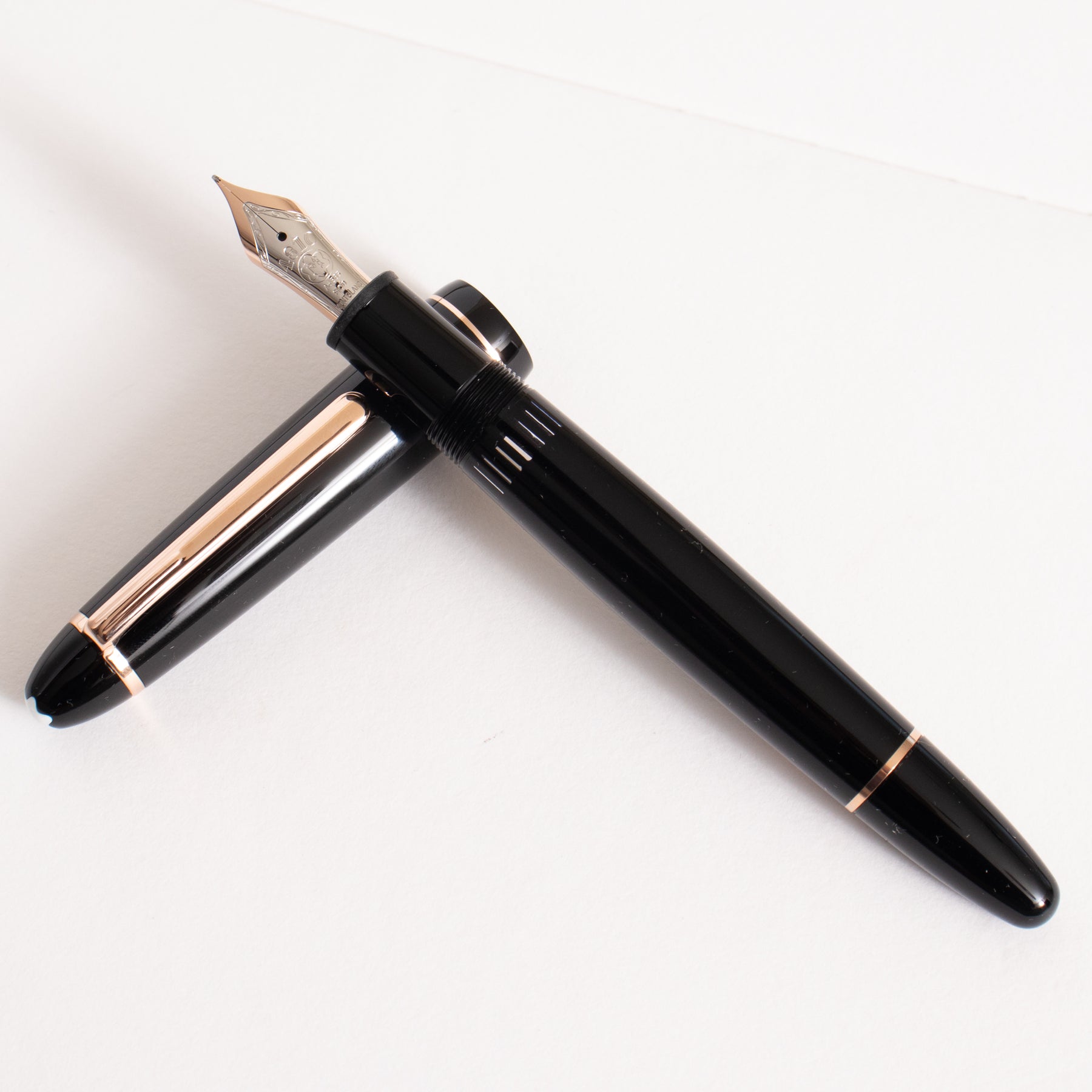 Montblanc Meisterstuck 146 Rose Gold Coated LeGrand Fountain Pen Truphae