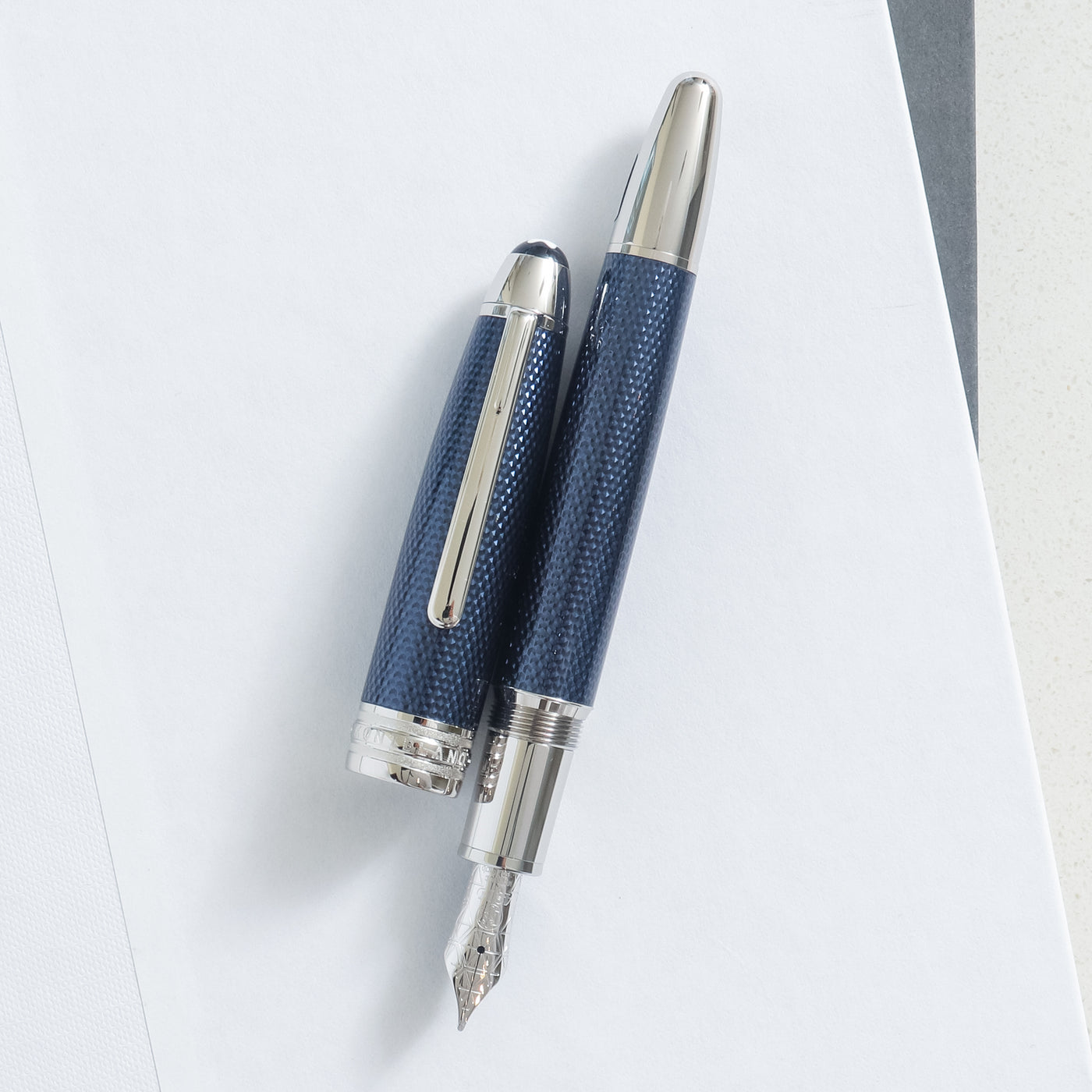 Montblanc Meisterstück 146 Solitaire Blue Hour LeGrand Fountain Pen