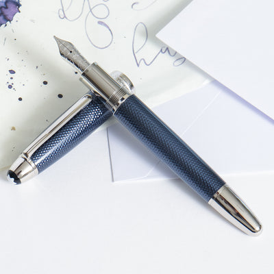 Montblanc Meisterstück 146 Solitaire Blue Hour LeGrand Fountain Pen