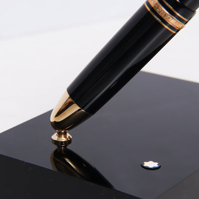 Montblanc Meisterstuck 149 Black & Gold Desk Set Preowned Details