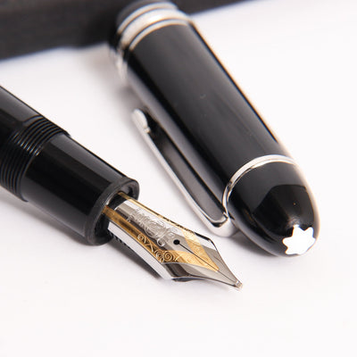 Montblanc-Meisterstuck-149-Black-&-Platinum-Fountain-Pen-Nib-Details