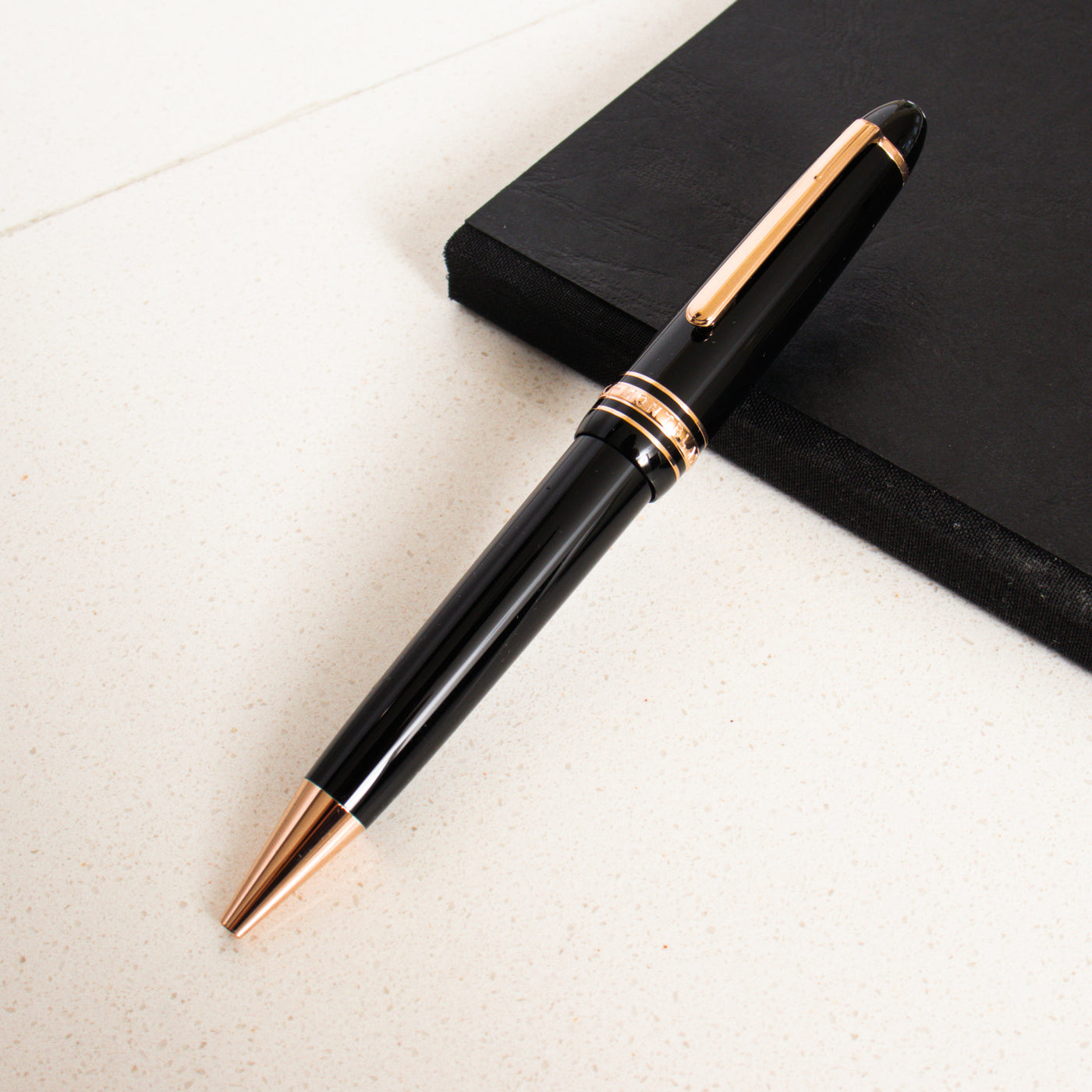 Meisterstück Gold-Coated LeGrand Ballpoint Pen - Luxury Ballpoint pens –  Montblanc® GE