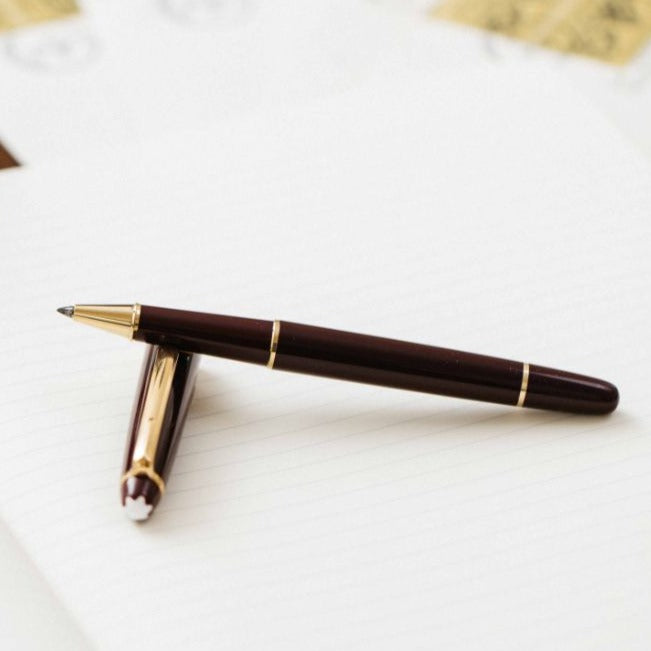 Montblanc 163R Bordeaux Rollerball Pen – Truphae