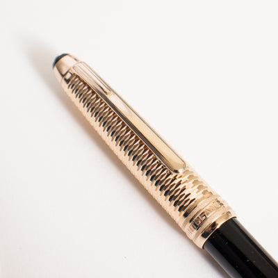 Montblanc Meisterstück 164 Doué Geometry Champagne Gold Coated Classique Ballpoint Pen