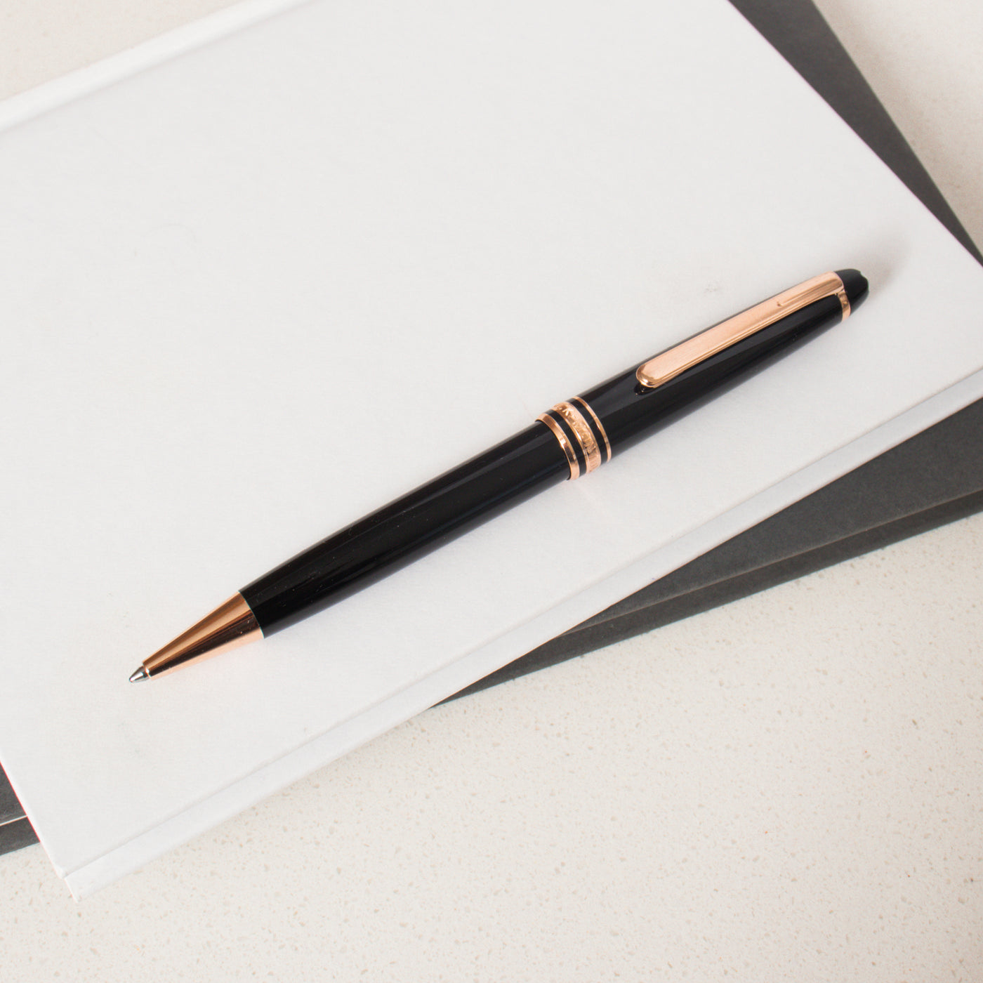 Montblanc Meisterstück 164 Rose Gold Coated Classique Ballpoint Pen