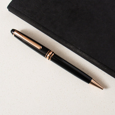 Montblanc Meisterstück 164 Rose Gold Coated Classique Ballpoint Pen