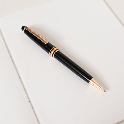 Montblanc Meisterstück 164 Rose Gold Coated Classique Ballpoint Pen