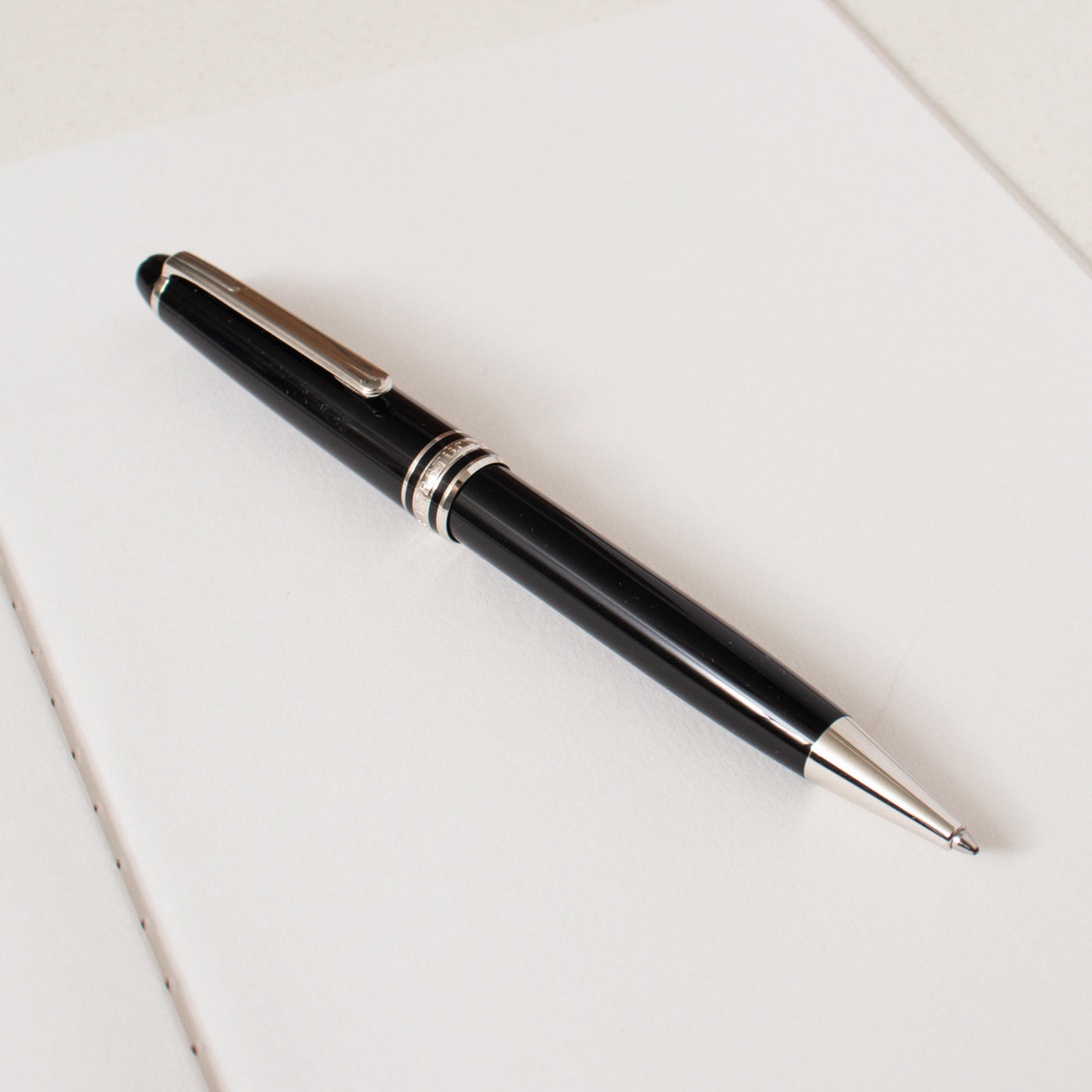 MONTBLANC Meisterstück Classique Resin and Platinum-Plated