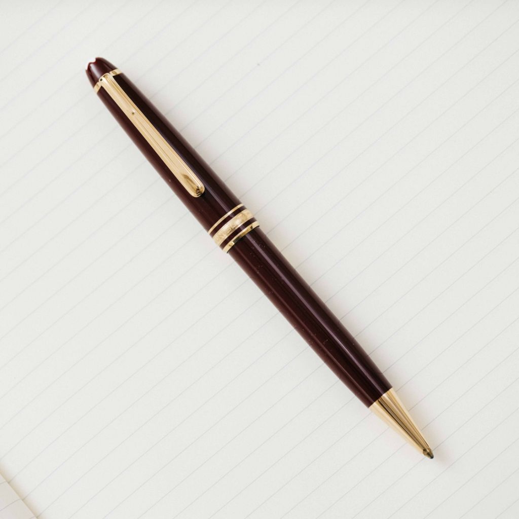 Montblanc Meisterstuck 164R Bordeaux Ballpoint Pen - Preowned