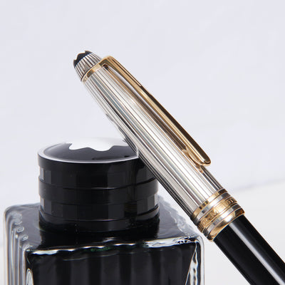 Montblanc Meisterstuck 165DS Solitaire DouŽ Sterling Silver Mechanical Pencil - Preowned Clip