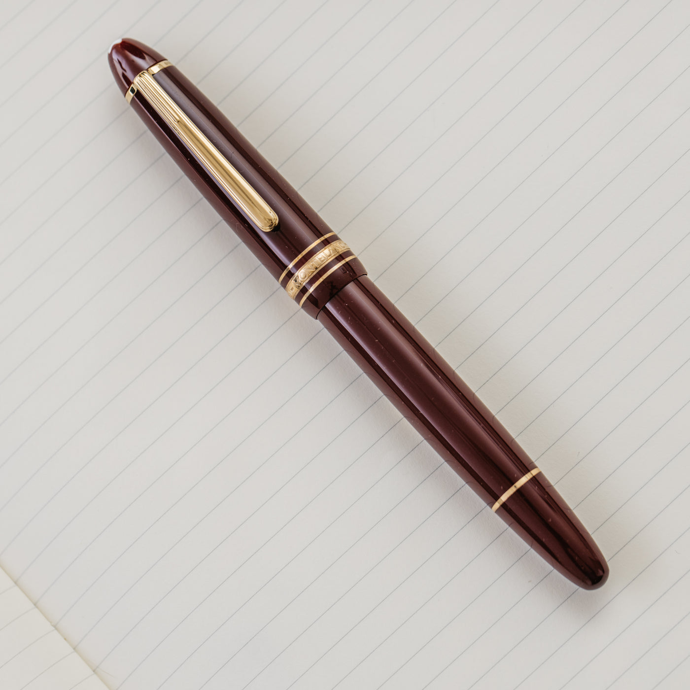 Montblanc Meisterstuck 166R Bordeaux Document Marker - Preowned