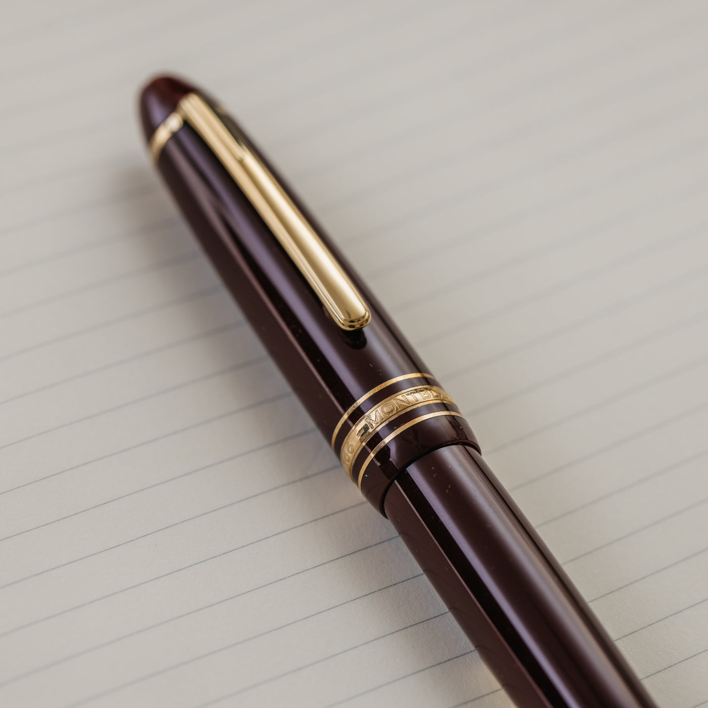 Montblanc Meisterstuck 166R Bordeaux Document Marker - Preowned