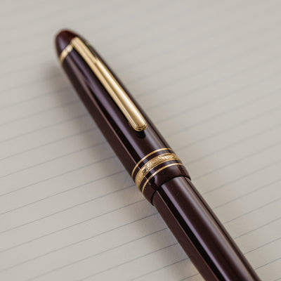 Montblanc Meisterstuck 166R Bordeaux Document Marker - Preowned