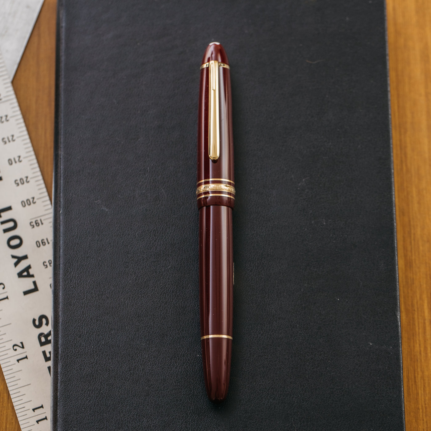 Montblanc Meisterstuck 166R Bordeaux Document Marker - Preowned