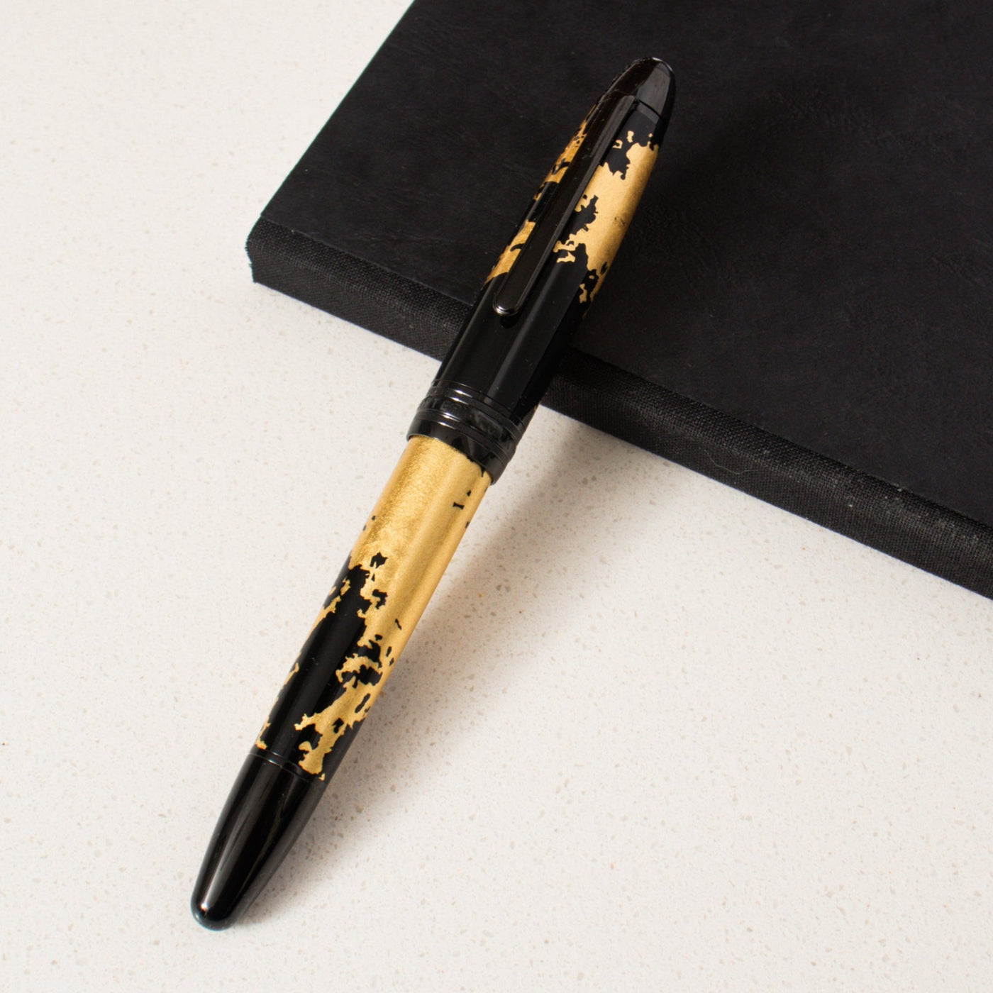 Montblanc Meisterstück Calligraphy Gold Leaf Rollerball Pen
