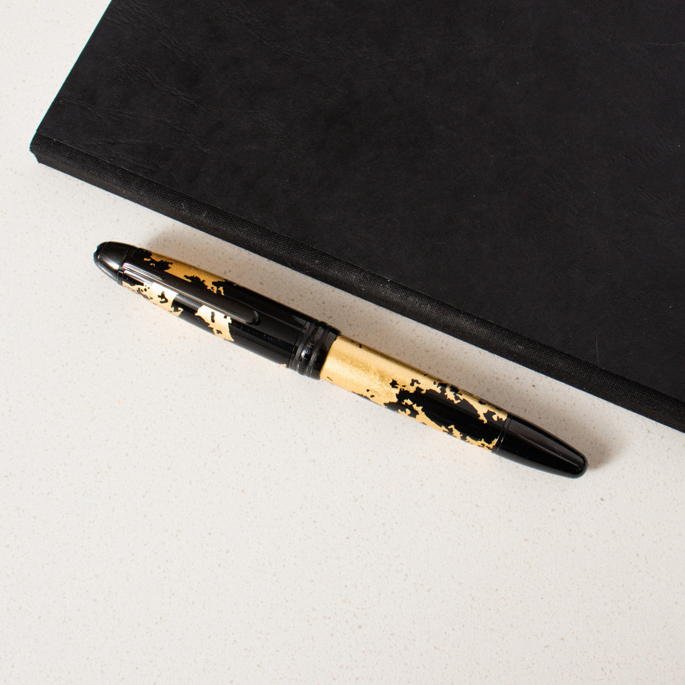 Montblanc Meisterstück Calligraphy Gold Leaf Rollerball Pen