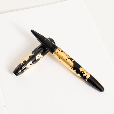 Montblanc Meisterstück Calligraphy Gold Leaf Rollerball Pen