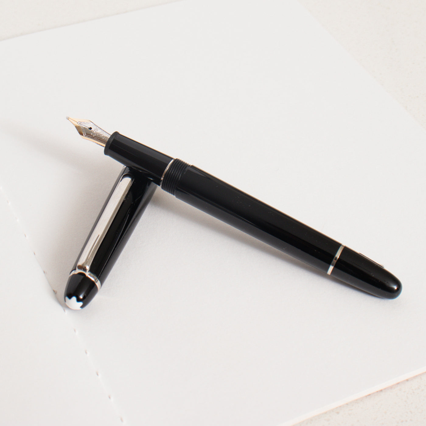 Montblanc Meisterstück 145 Platinum Coated Classique Fountain Pen