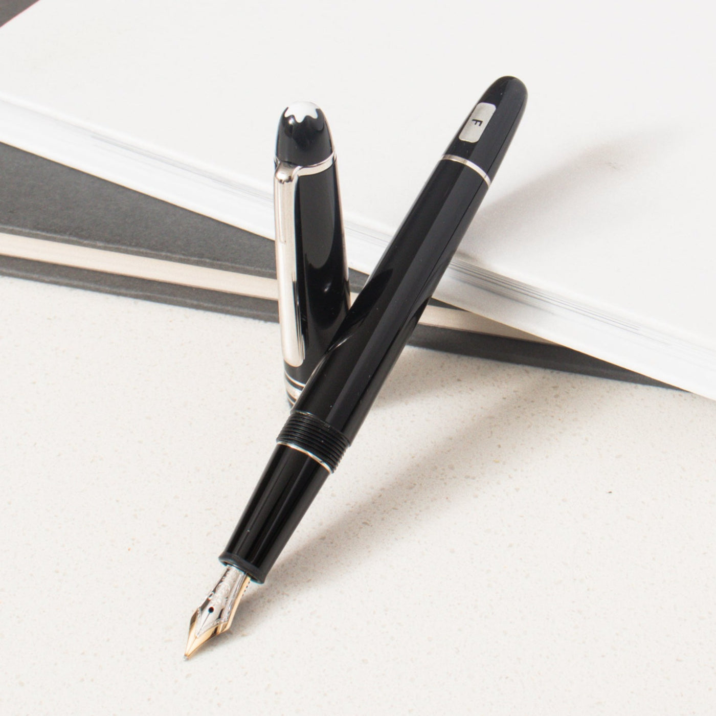 Montblanc Meisterstück 145 Platinum Coated Classique Fountain Pen