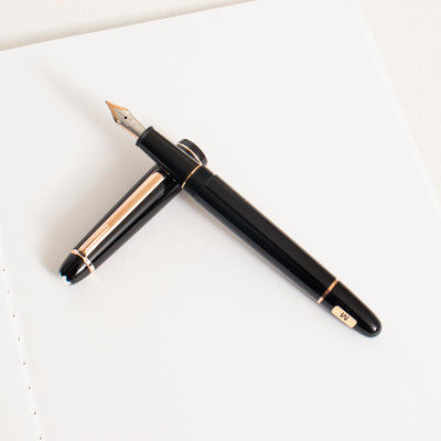 Montblanc Meisterstück 145 Rose Gold Coated Classique Fountain Pen