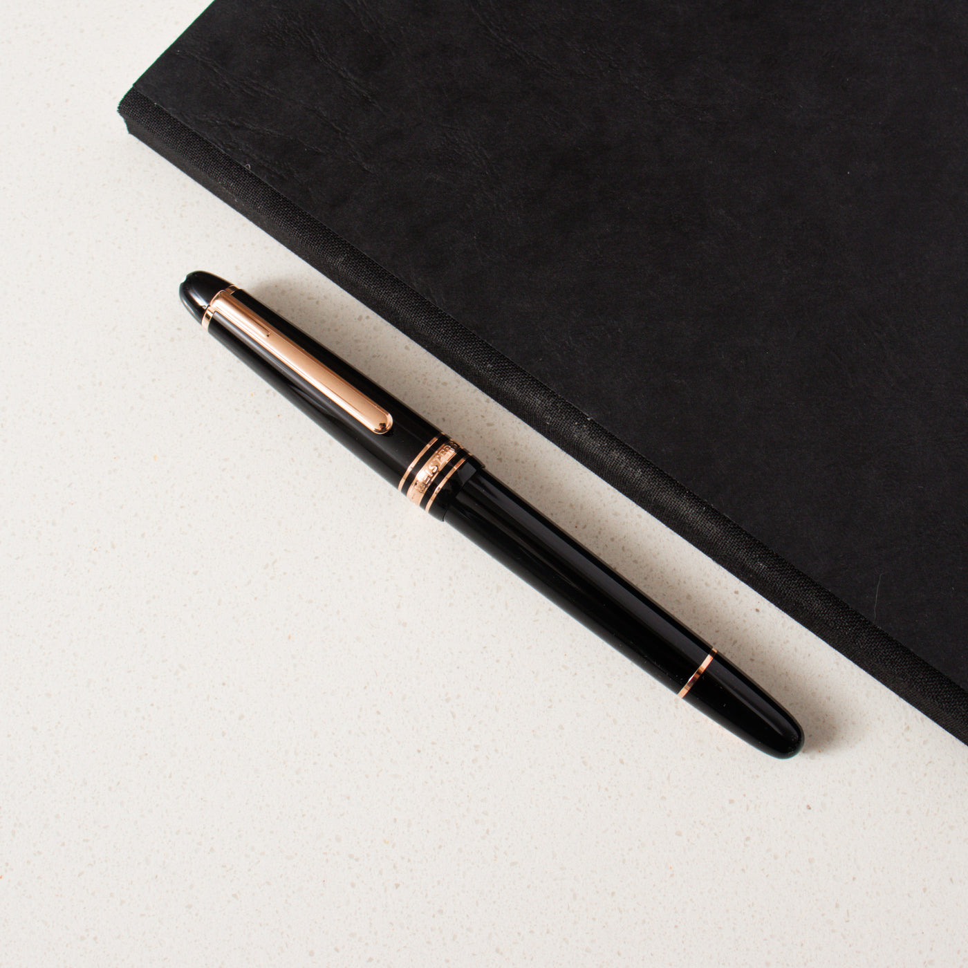 Montblanc Meisterstück 145 Rose Gold Coated Classique Fountain Pen