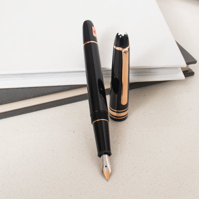 Montblanc Meisterstück 145 Rose Gold Coated Classique Fountain Pen