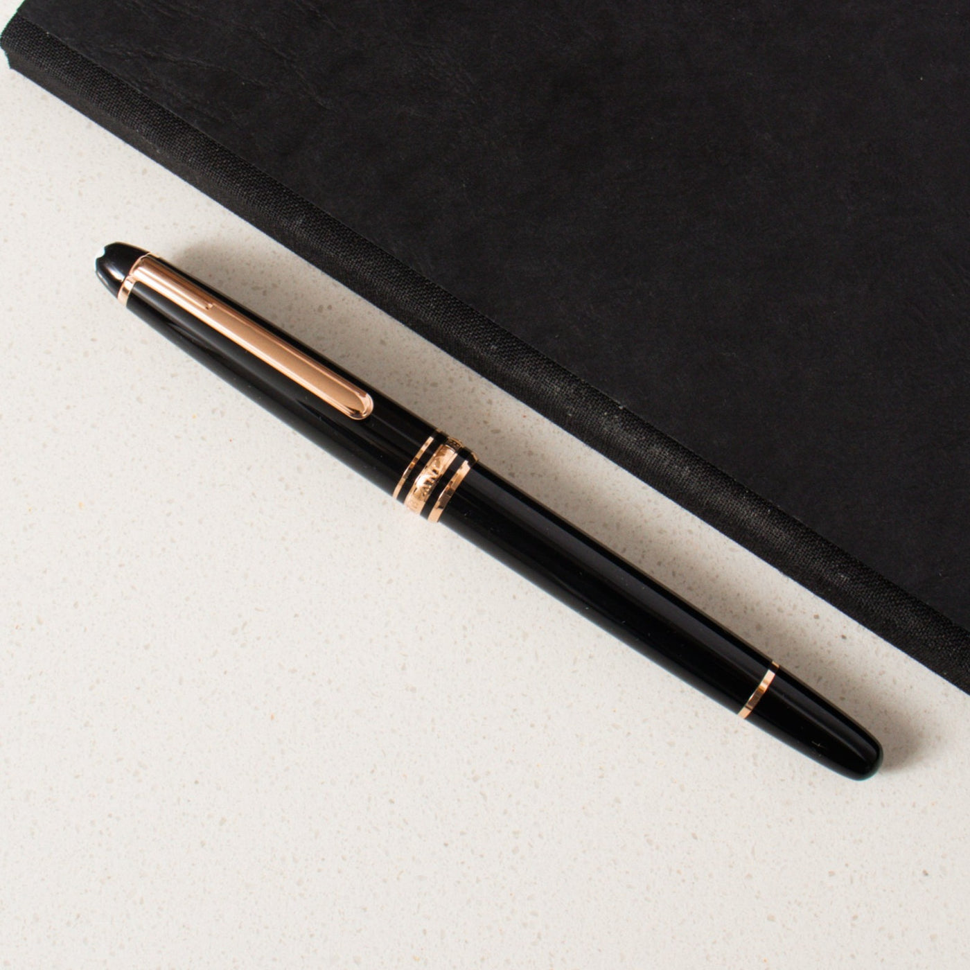 Montblanc Meisterstück 163 Rose Gold Coated Classique Rollerball Pen