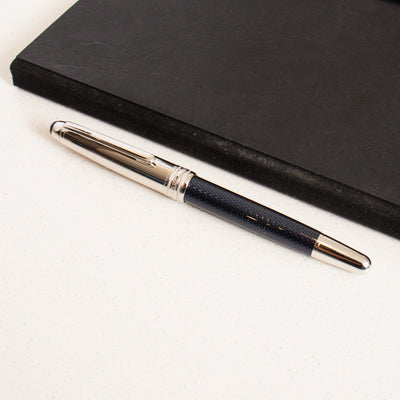 Montblanc Meisterstück 163 Solitaire Doué Blue Hour Classique Rollerball Pen