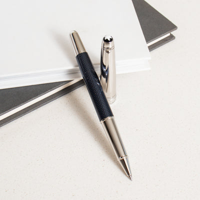 Montblanc Meisterstück 163 Solitaire Doué Blue Hour Classique Rollerball Pen