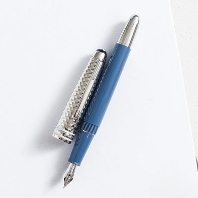 Montblanc Meisterstuck Glacier Doue Fountain Pen