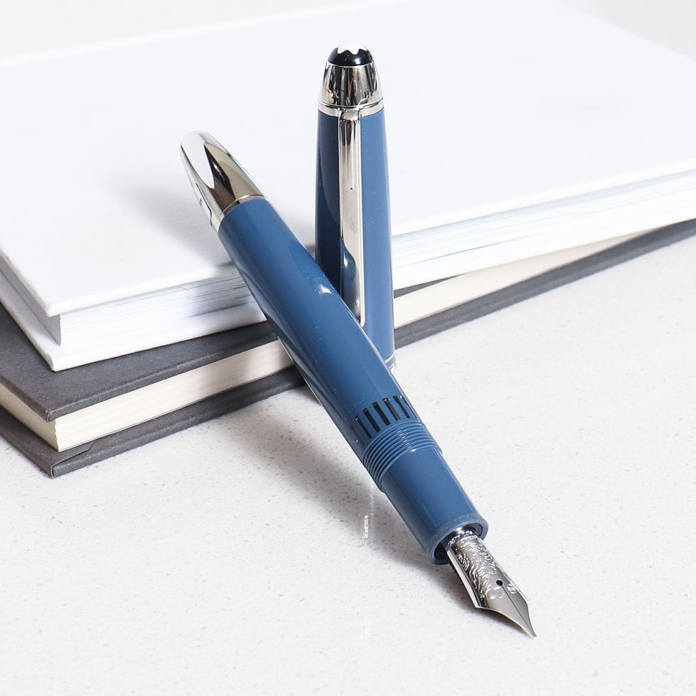 Montblanc Meisterstuck Glacier LeGrand Fountain Pen