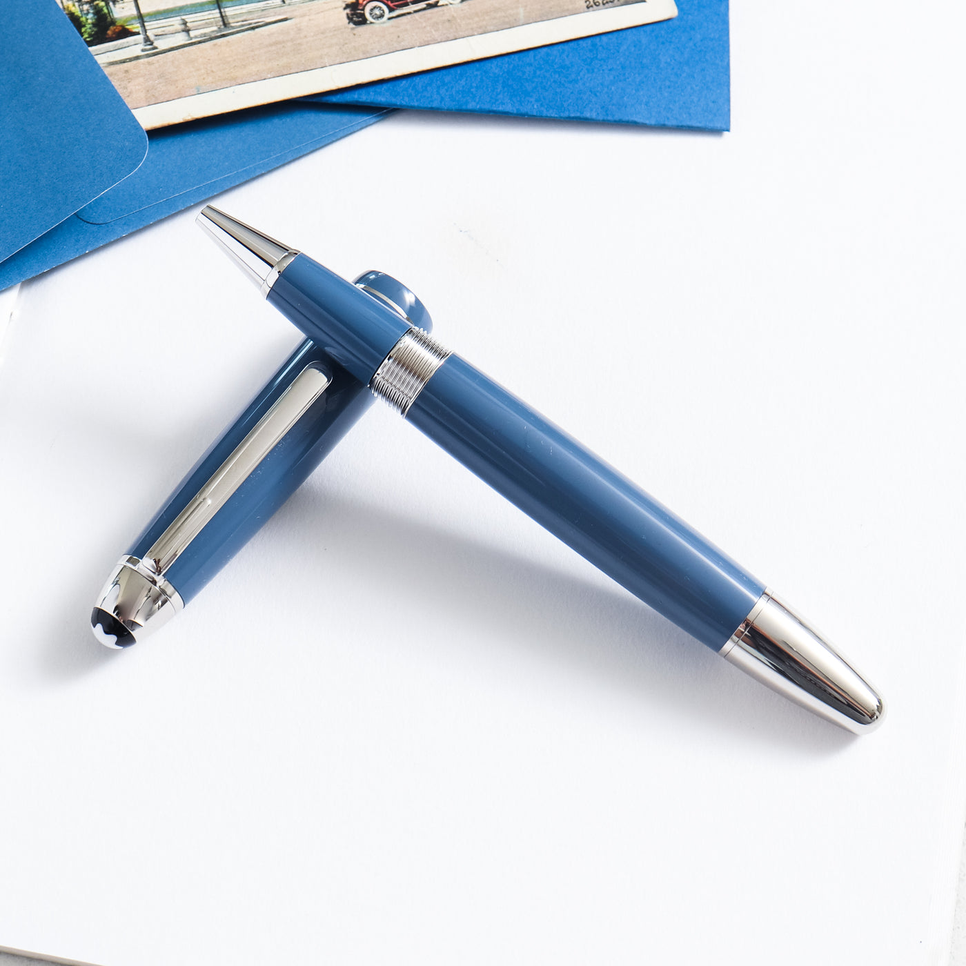 Montblanc Meisterstuck Glacier LeGrand Rollerball Pen