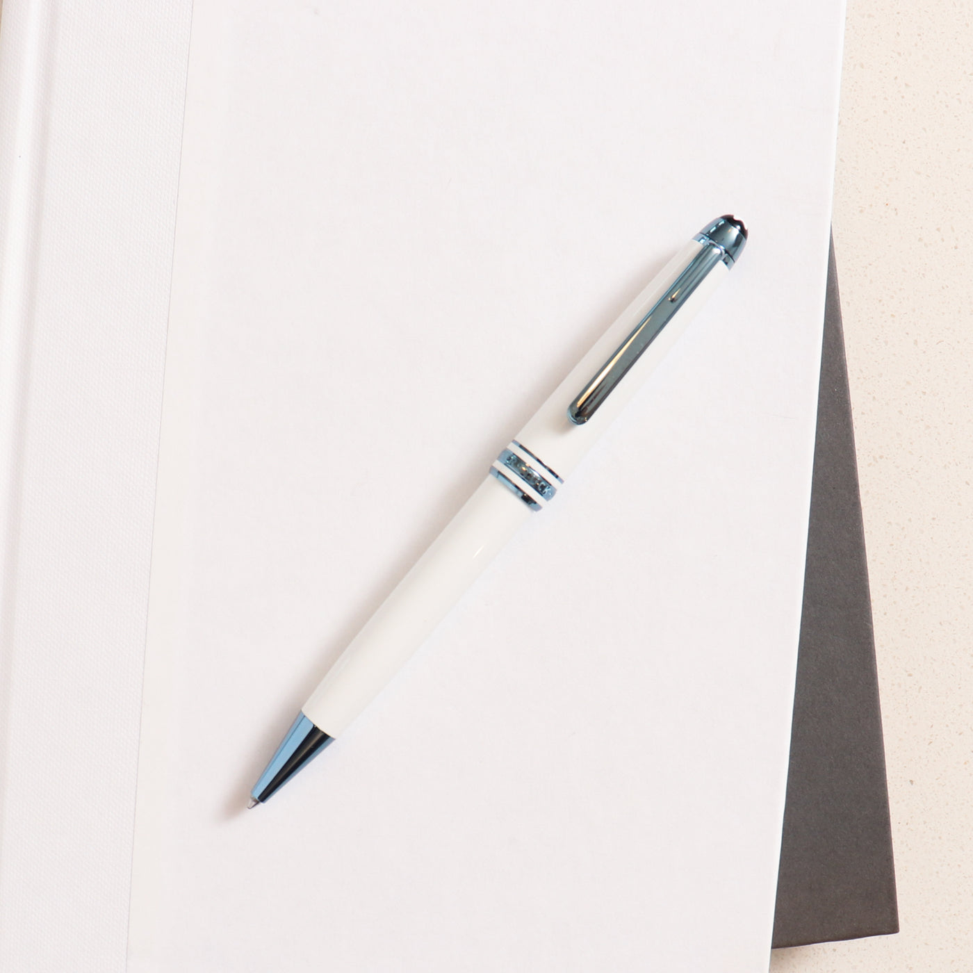 Montblanc Meisterstuck Glacier White Ballpoint Pen
