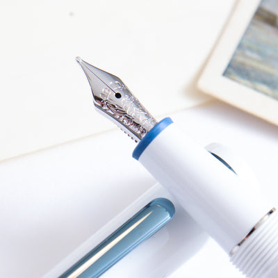 Montblanc Meisterstuck Glacier White Fountain Pen