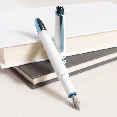 Montblanc Meisterstuck Glacier White Fountain Pen