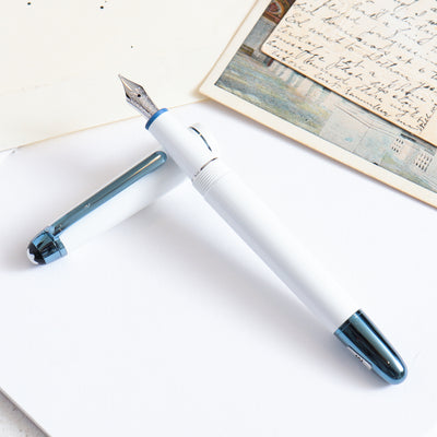 Montblanc Meisterstuck Glacier White Fountain Pen