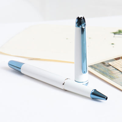 Montblanc Meisterstuck Glacier White Rollerball Pen