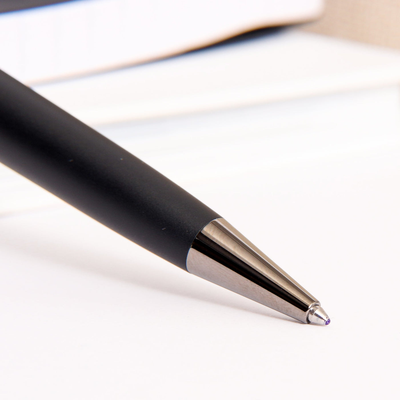 Montblanc Meisterstuck Midsize Ultra Black Ballpoint Pen Tip