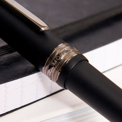 Montblanc Meisterstuck Midsize Ultra Black Ballpoint Pen Trim