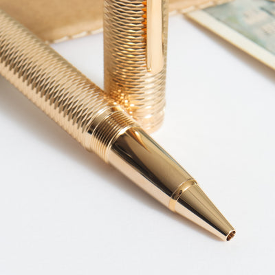 Montblanc Meisterstuck Solitaire Geometric Dimension Ballpoint Pen - Preowned