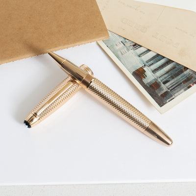 Montblanc Meisterstuck Solitaire Geometric Dimension Ballpoint Pen - Preowned