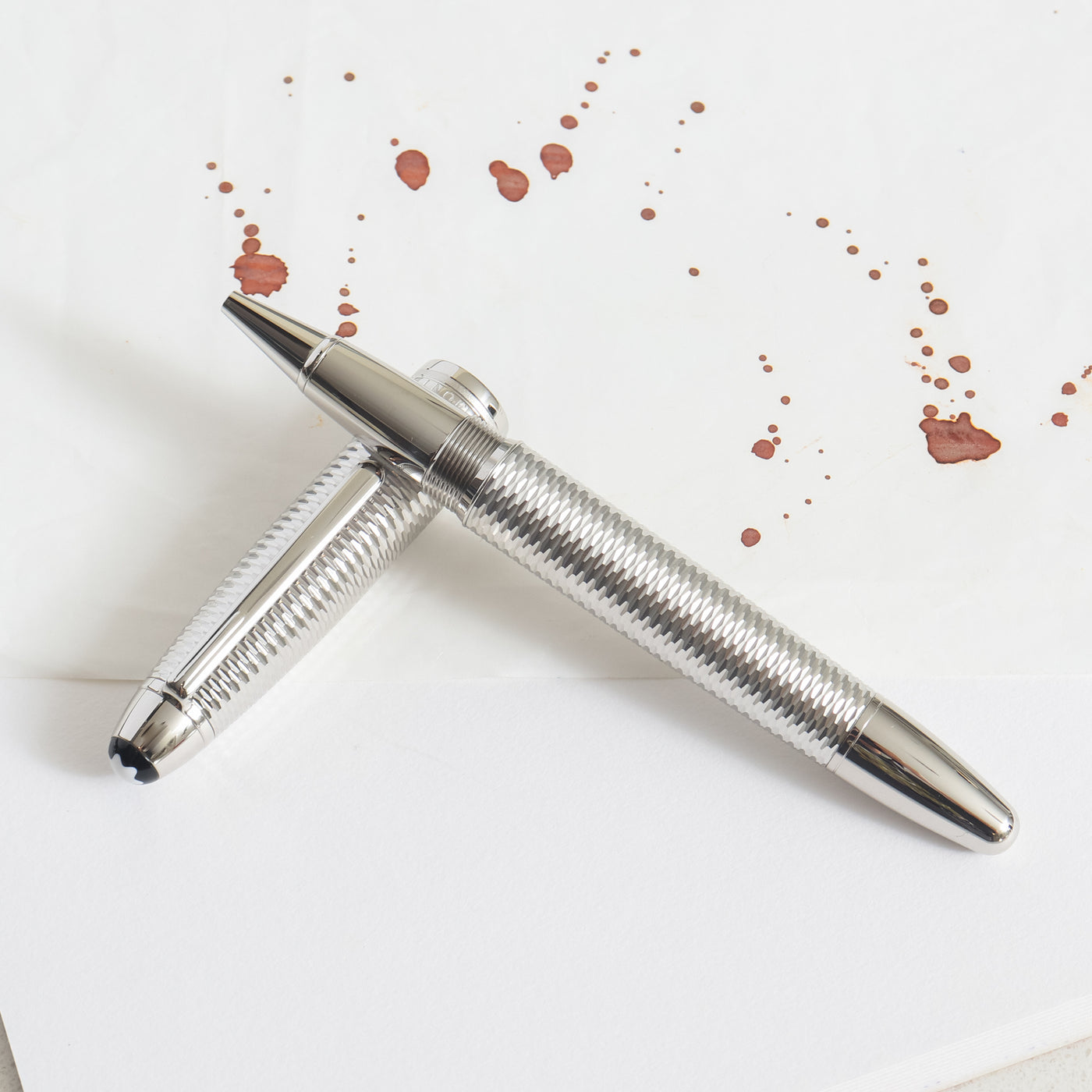 Montblanc Meisterstück Solitaire Geometry LeGrand Rollerball Pen