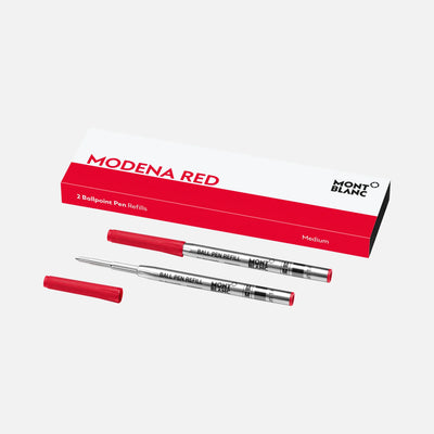 Montblanc Modena Red 2 Ballpoint Pen Refills - Medium