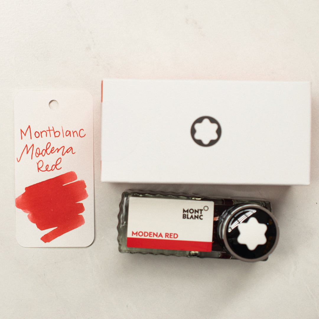 Montblanc Modena Red Ink Bottle – Truphae - Main Image