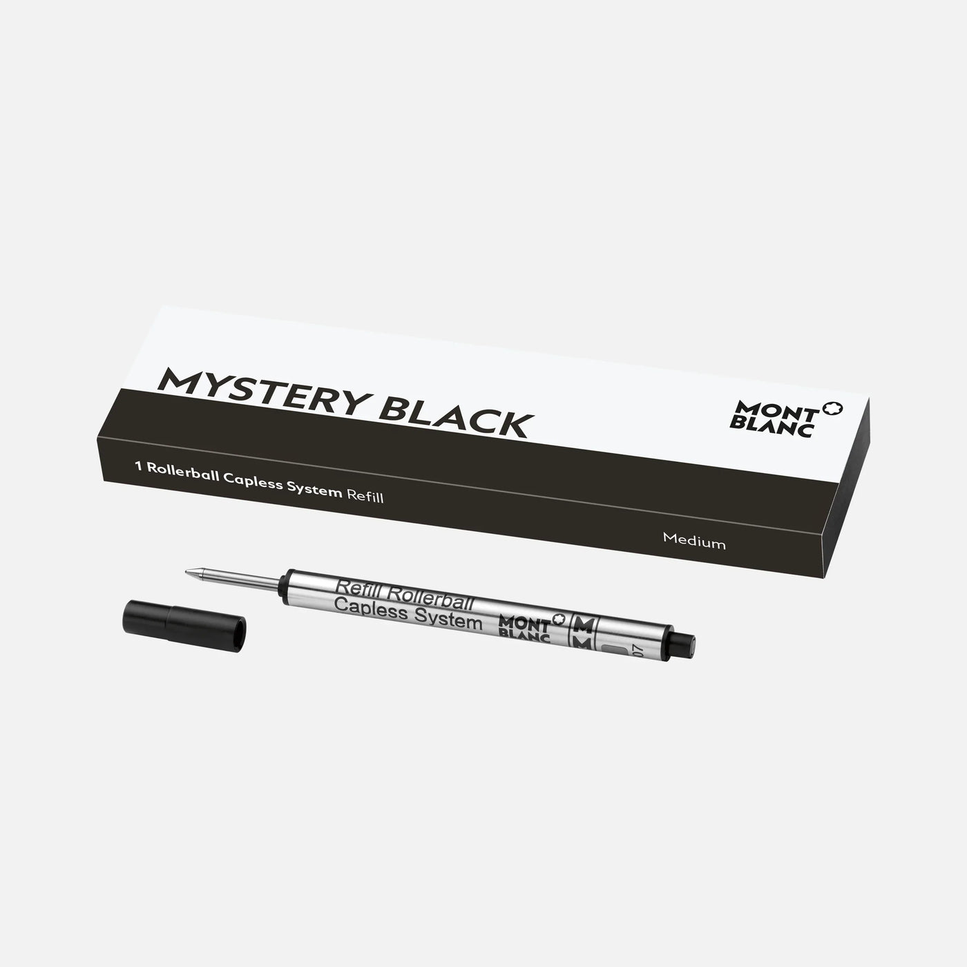 Montblanc Mystery Black Rollerball Capless System Refills - Medium