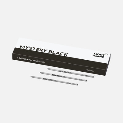 Montblanc Mystery Black 3 Small Ballpoint Refills - Medium