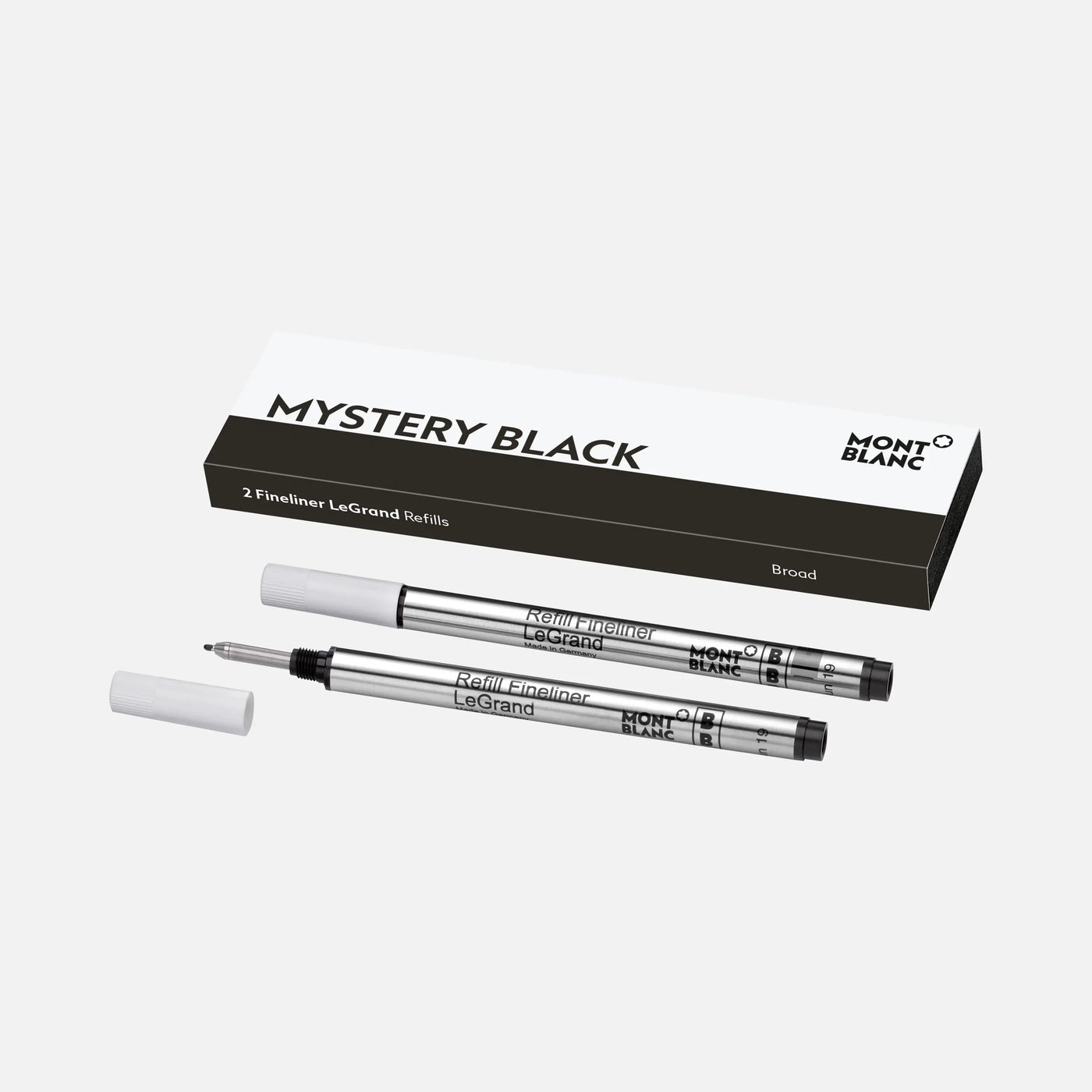 Montblanc Mystery Black 2 Fineliner LeGrand Refills - Broad